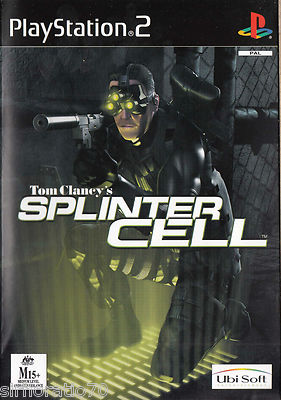 PS2 TOM CLANCY'S SPLINTER CELL