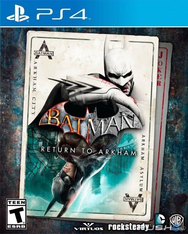 Ps4  Batman Return to Arkham