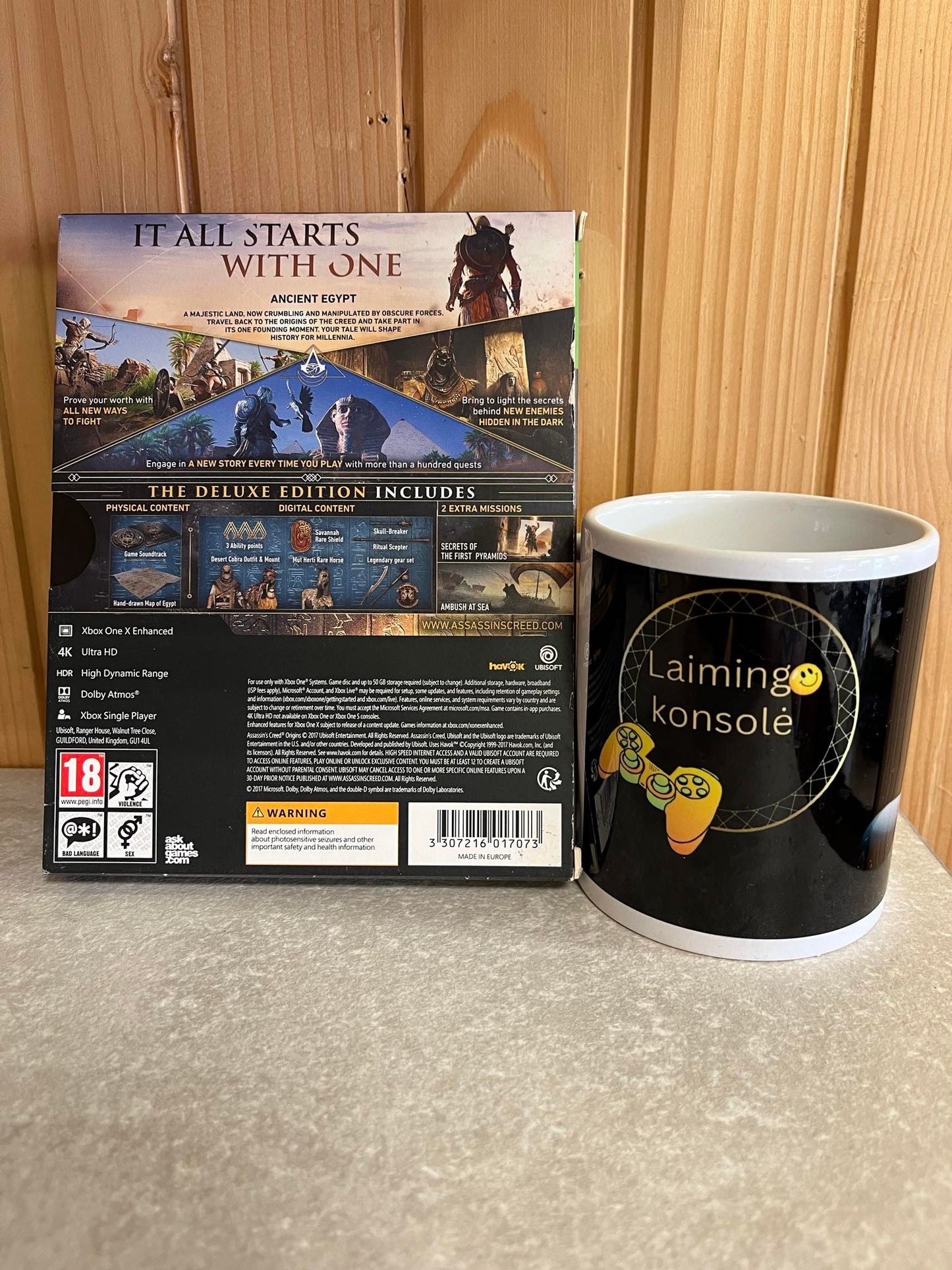 Xbox one Assassin's Creed Origins Deluxe Edition