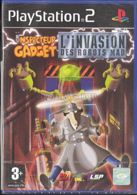 PS2 Inspector Gadget: Mad Robots Invasion