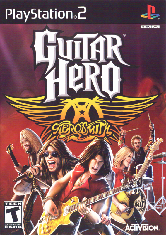 Ps2 Guitar Hero Aerosmith – viršelis