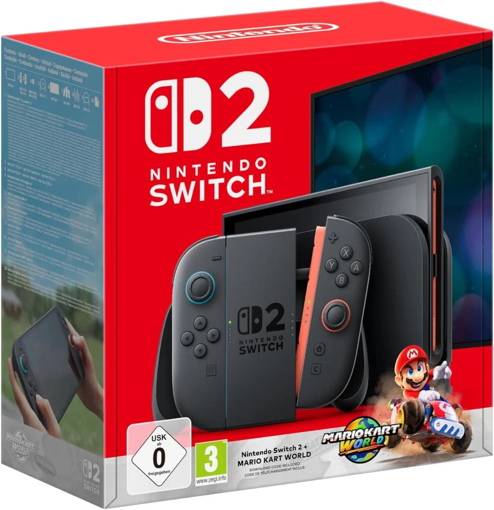 Žaidimų konsolė Nintendo Switch 2 + Mario Kart World