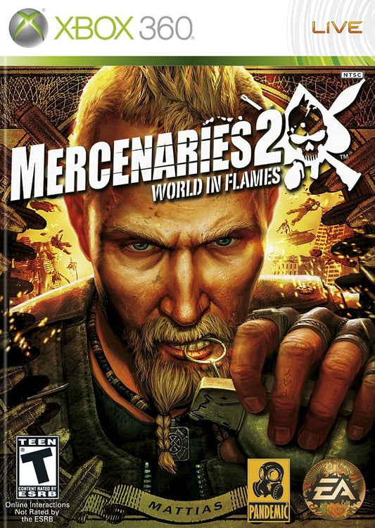 Xbox 360 Mercenaries 2: World in Flames