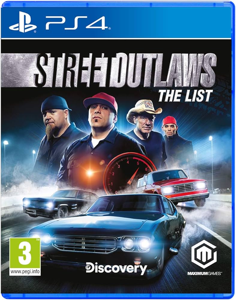 Ps4 Street Outlaws: The List