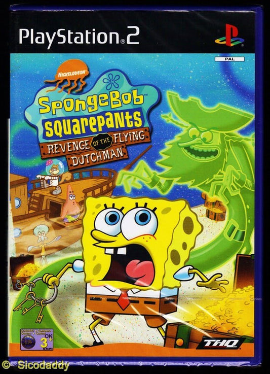 PS2 SpongeBob: Revenge of the Flying Dutchman