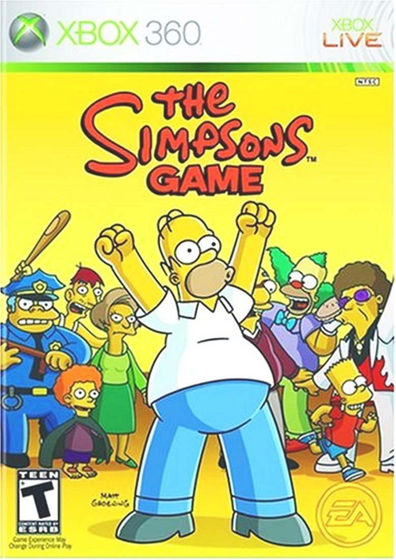 Xbox 360 The Simpsons Game