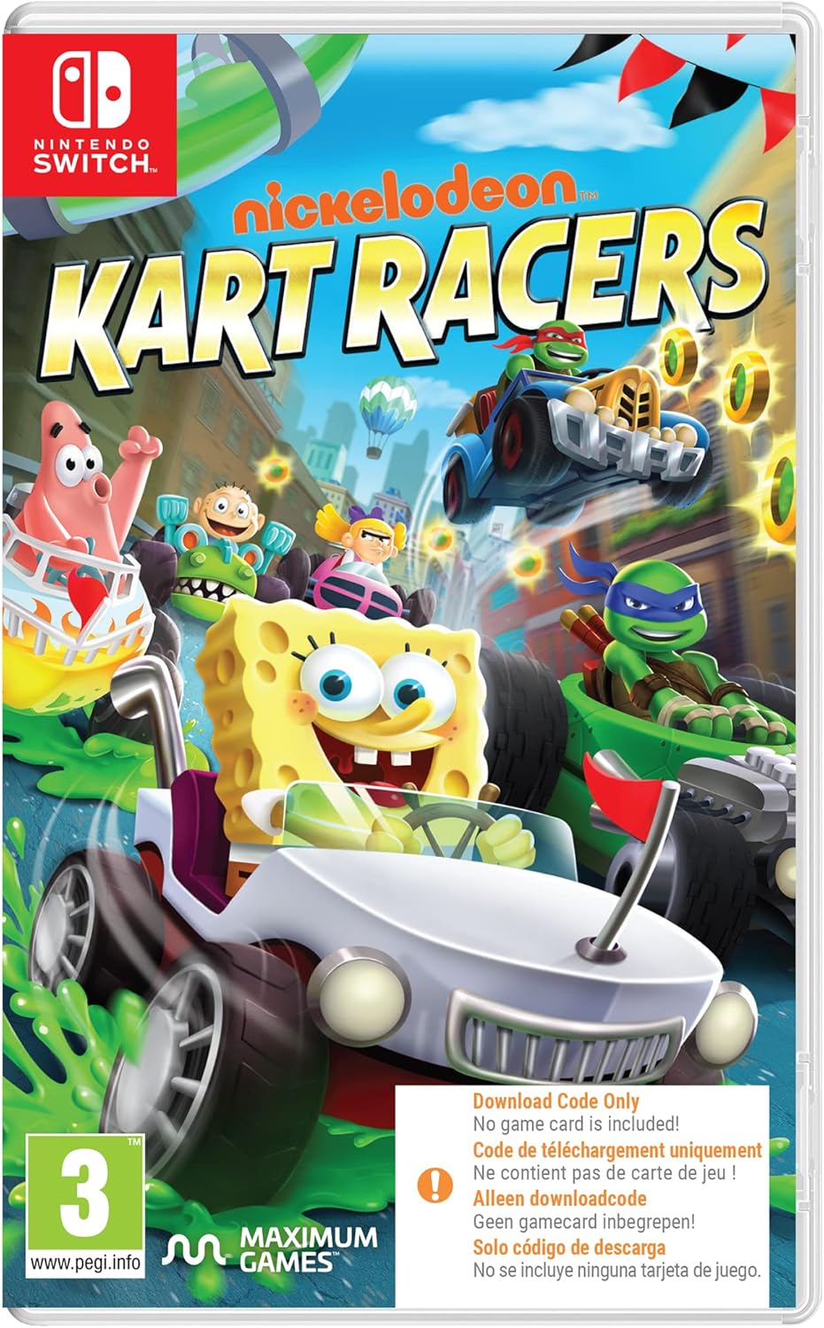 Nintendo Switch Nickelodeon Kart Racers