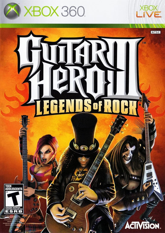 Xbox 360 Guitar Hero 3 - Legends of Rock