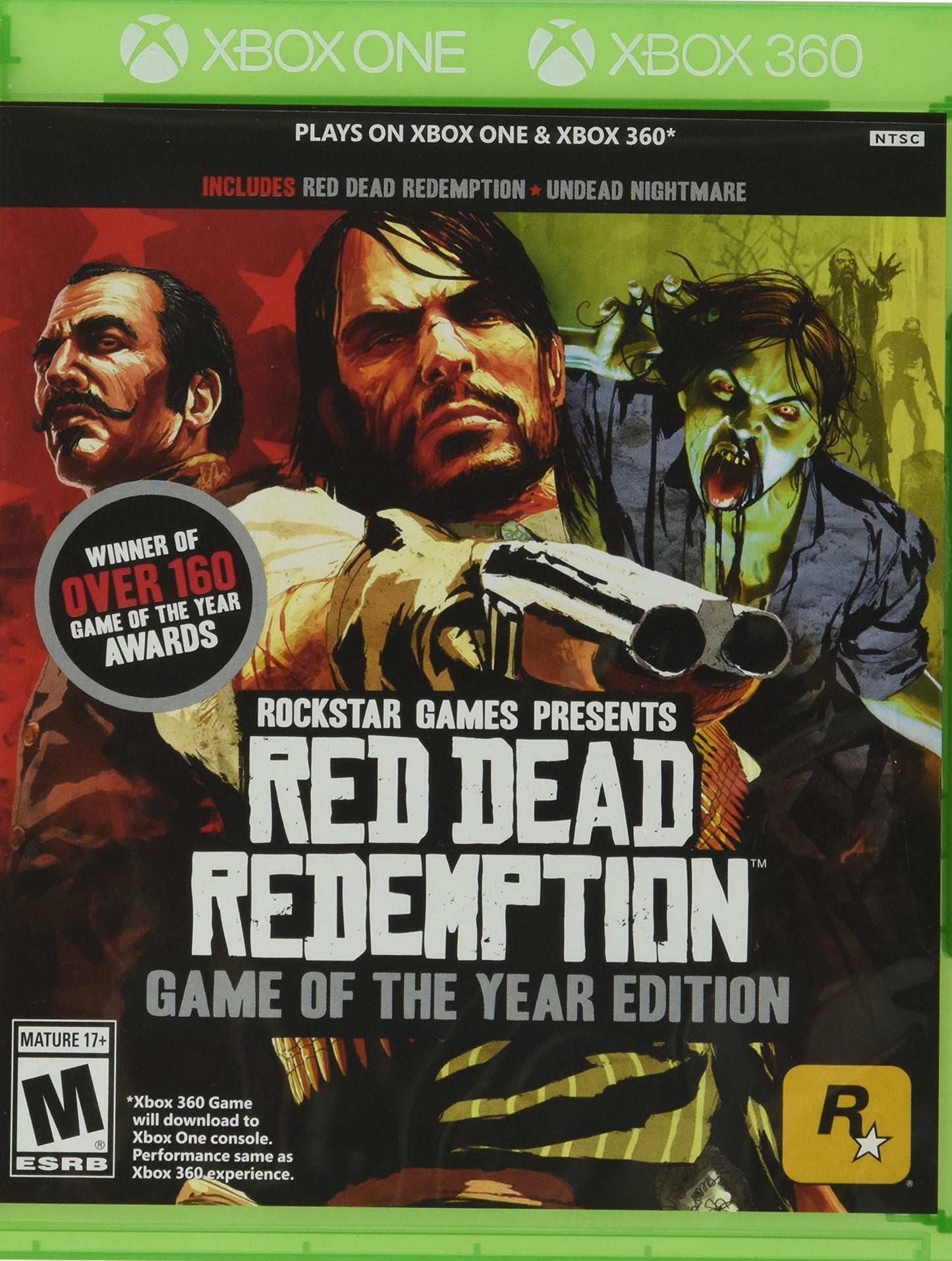 Xbox one - xbox 360 Red Dead Redemption: Game of the Year Edition
