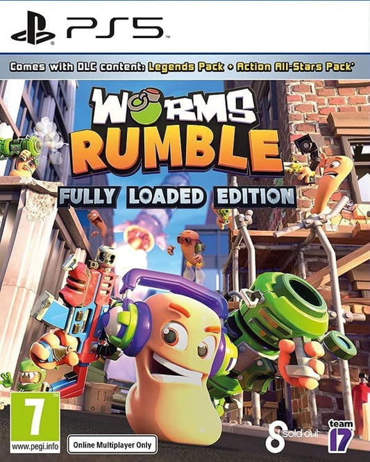 PS5 JUST FOR GAMES Worms Rumble