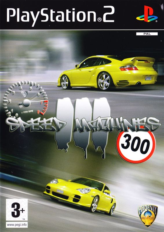 Ps2 Speed Machines III – viršelis