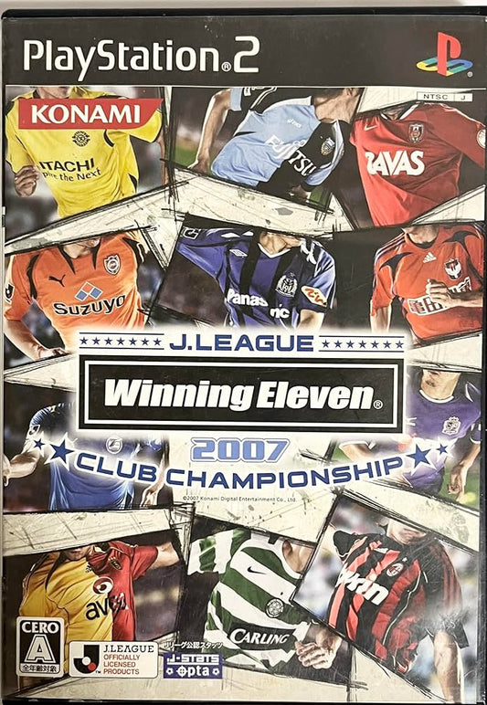 PS2 J.League Winning Eleven 2007 Club Championship (Japoniško Leidimo)