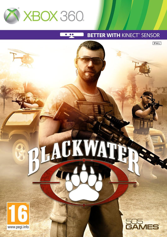 Xbox 360 Blackwater - Kinect Compatible