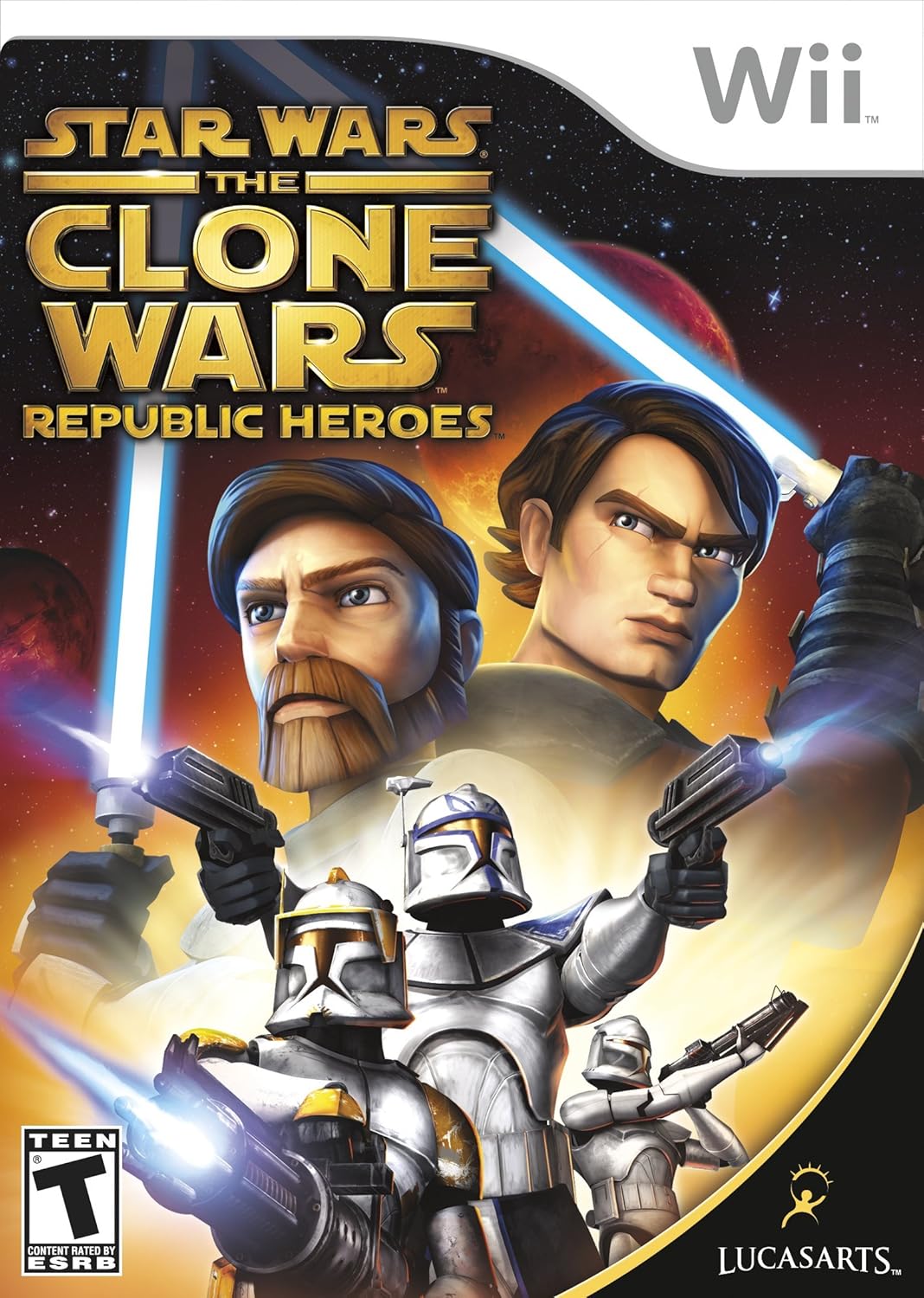 Nintendo Wii Star Wars the Clone Wars: Republic Heroes