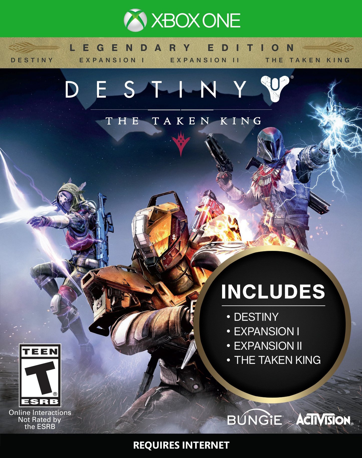xbox one Destiny: The Taken King - Legendary Edition
