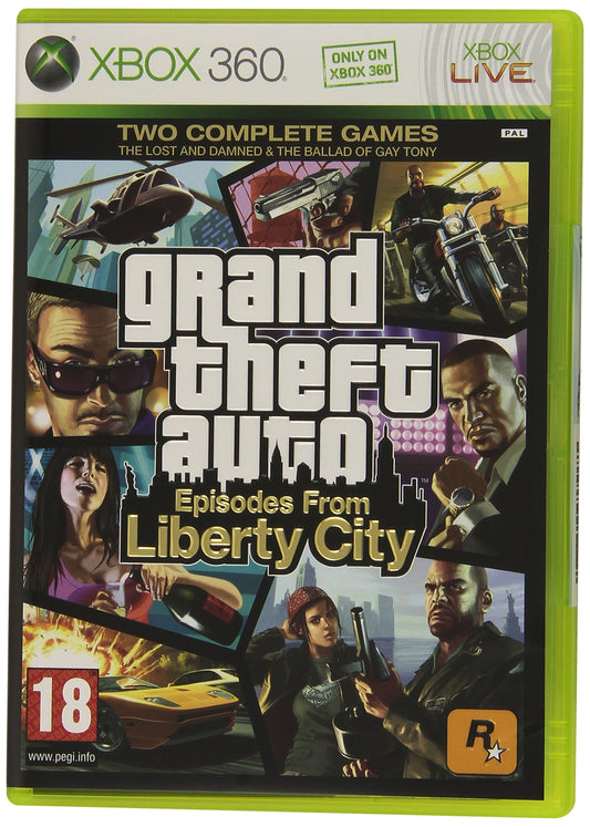 Xbox 360 Grand theft auto episodes from Liberty City