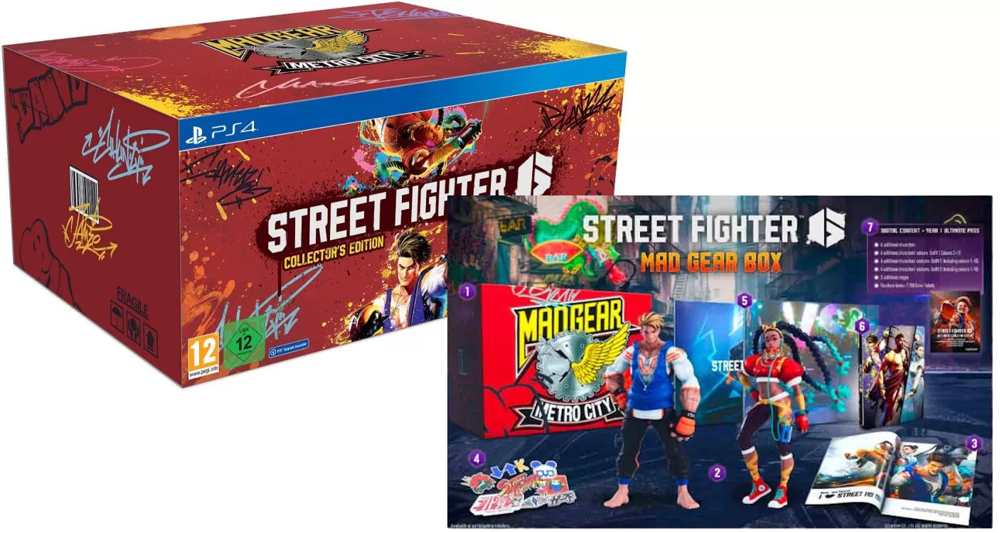 PS4 street fighter collector's edition