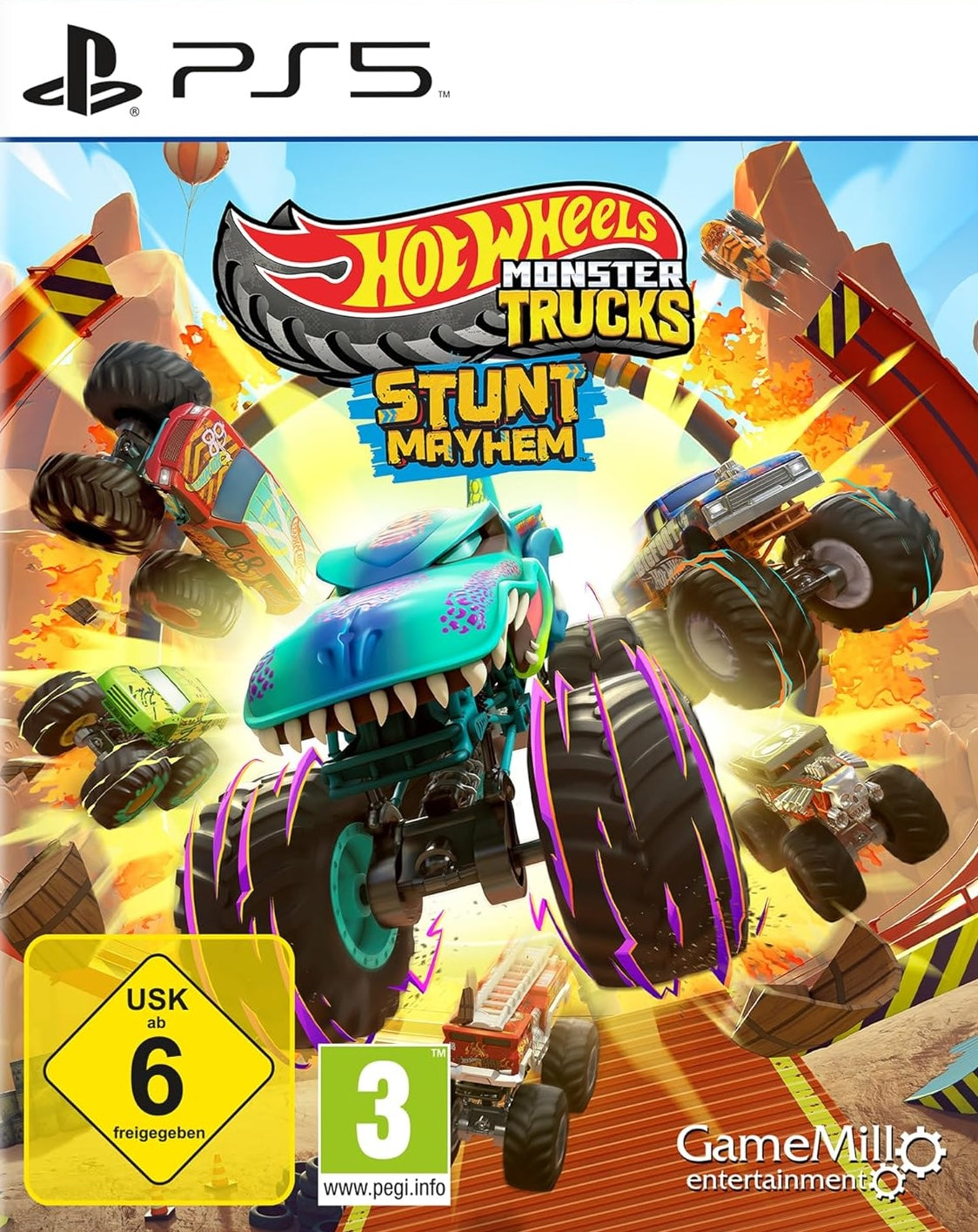 PS5 Hot Wheels Monster Trucks: Stunt Mayhem