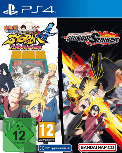 PS4 Naruto Pack Ultimate Ninja Storm 4 Road to Boruto + Shinobi Striker