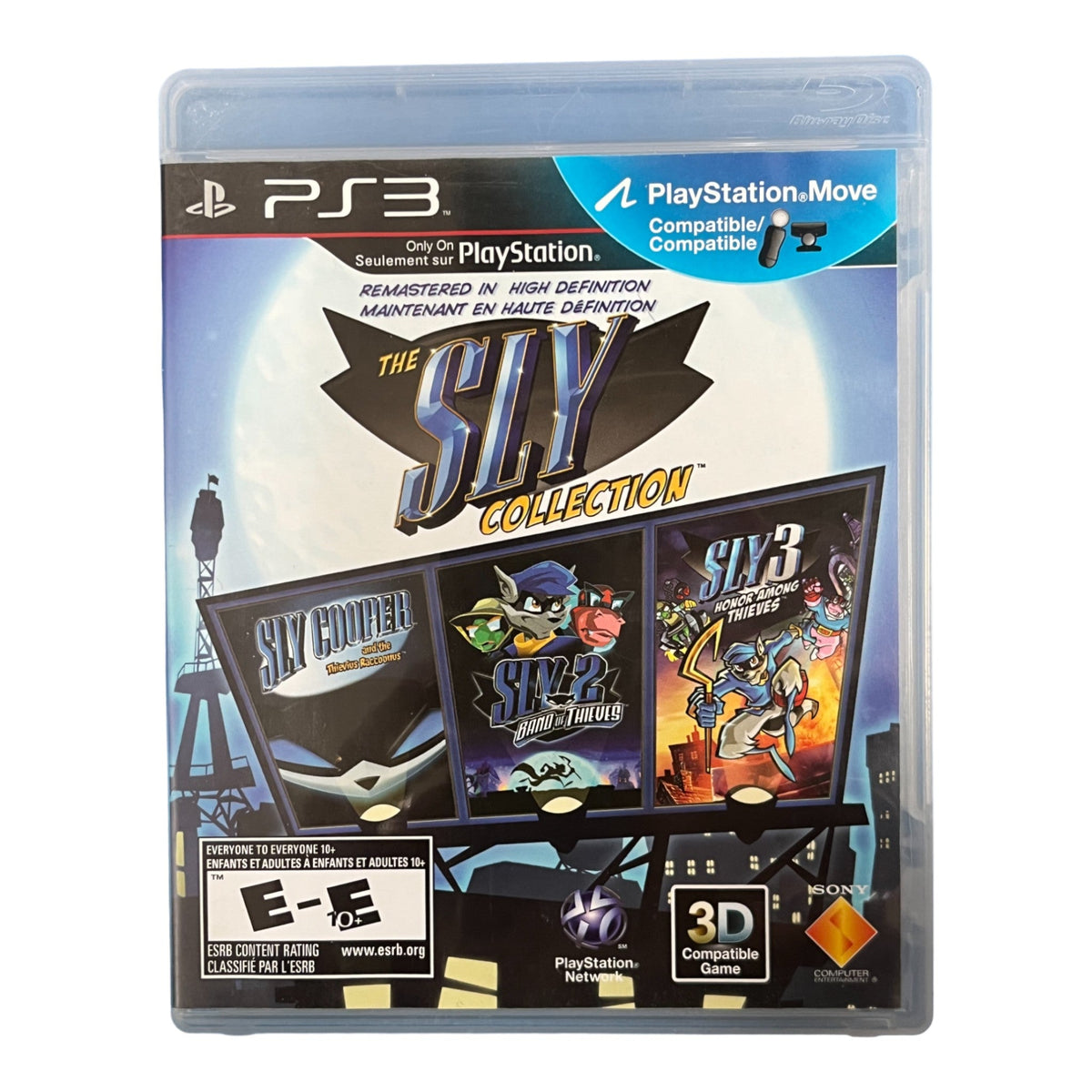 PS3 The Sly Collection – pilnas dėžutės viršelis