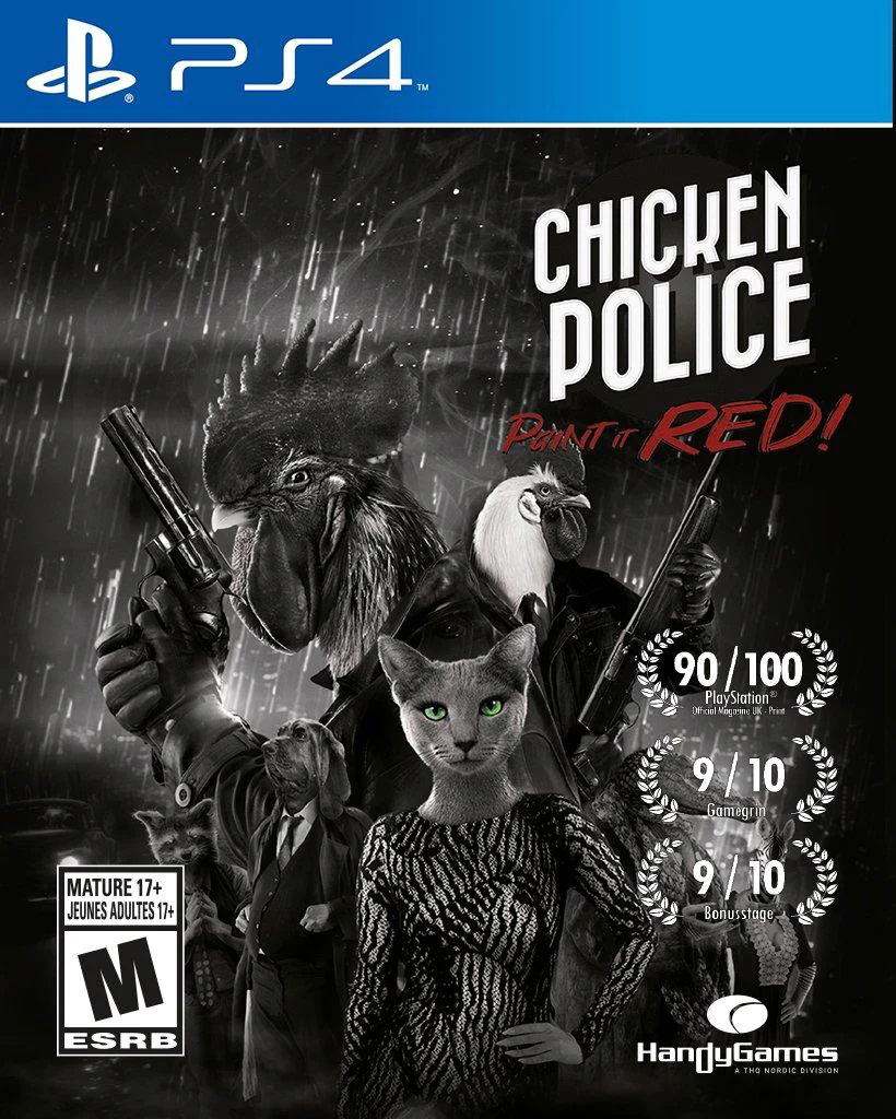 Ps4 Chicken Police Paint It RED – viršelis