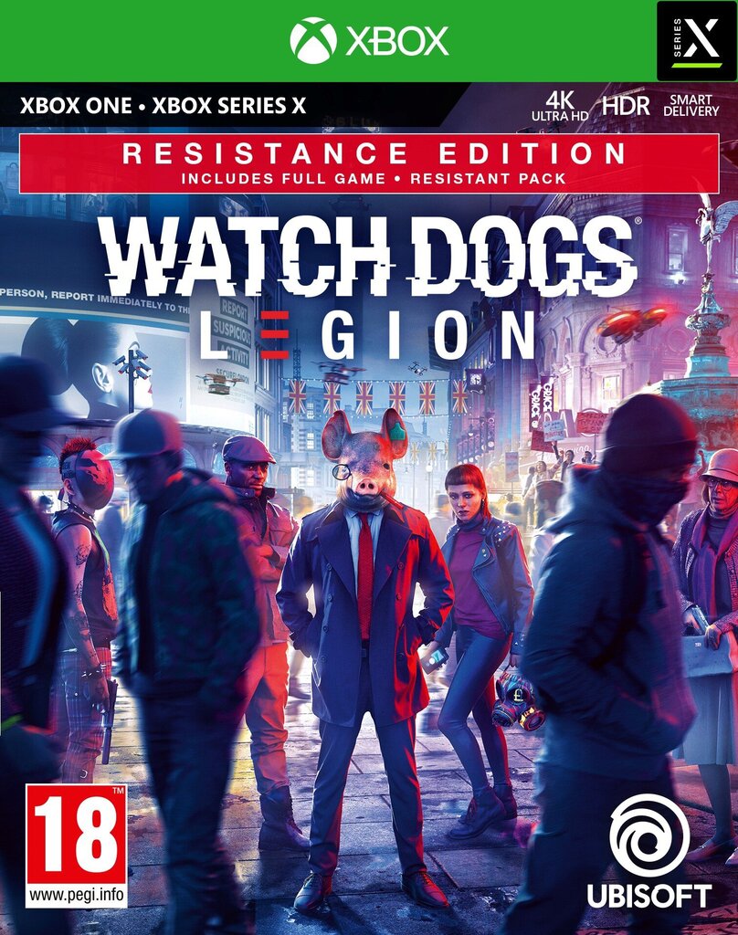 Xbox one - xbox series Watch Dogs: Resistance edition