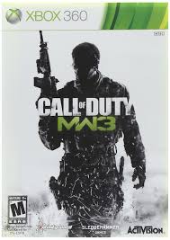 Xbox 360 Call of duty modern warfare 3
