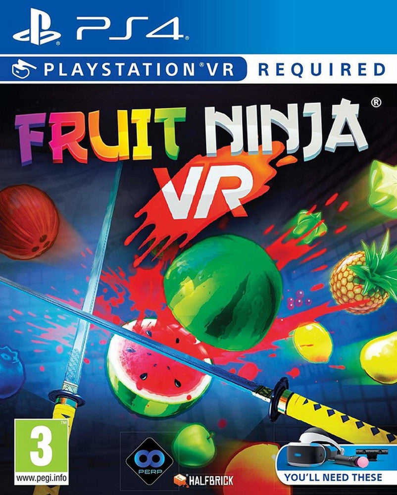 Ps4 Fruit Ninja VR