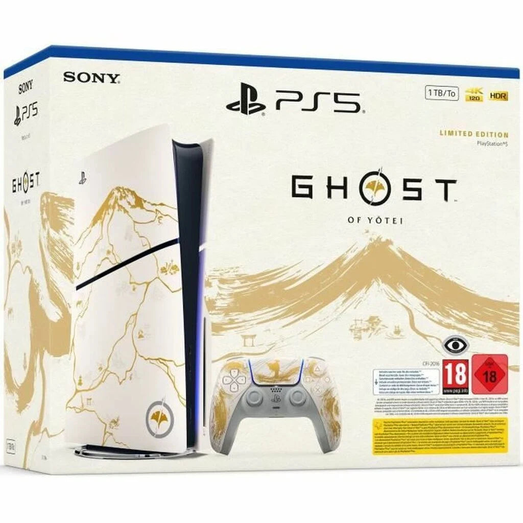 Žaidimų konsolė Sony PlayStation 5 Slim 1TB + Ghost of Yotei Limited Edition Bundle