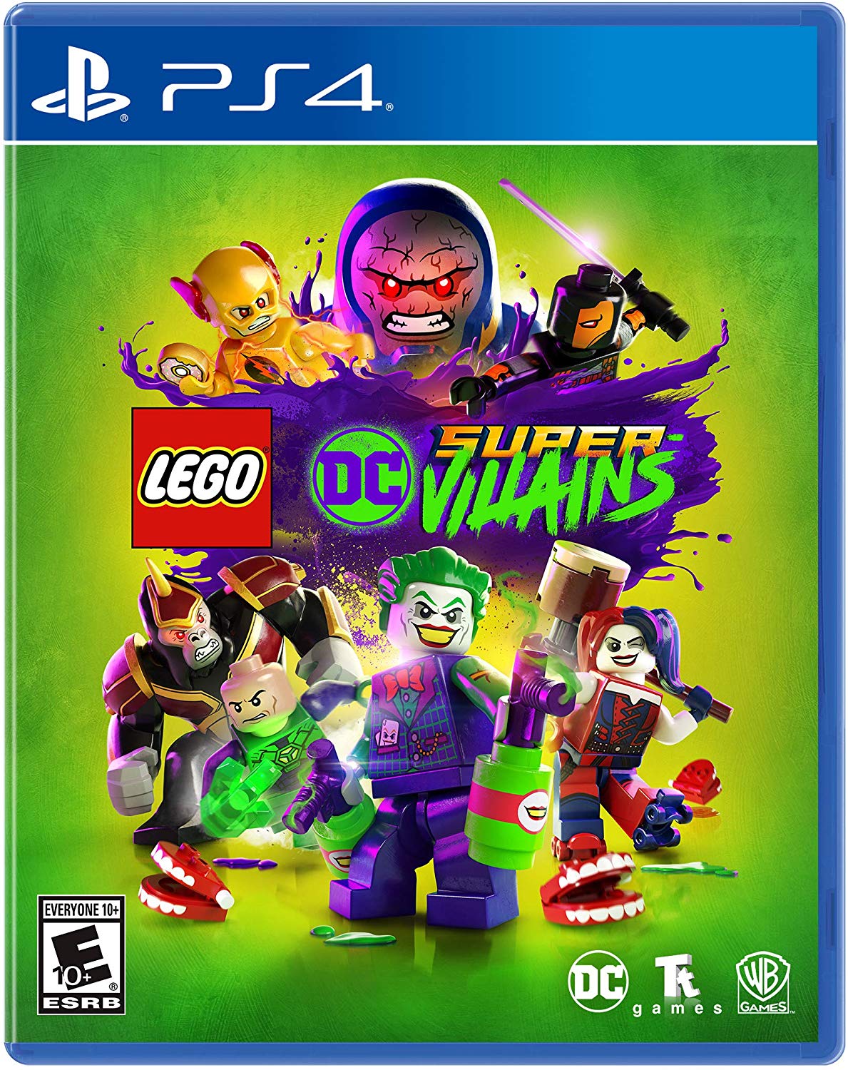 LEGO DC Super-Villains PS4 viršelis