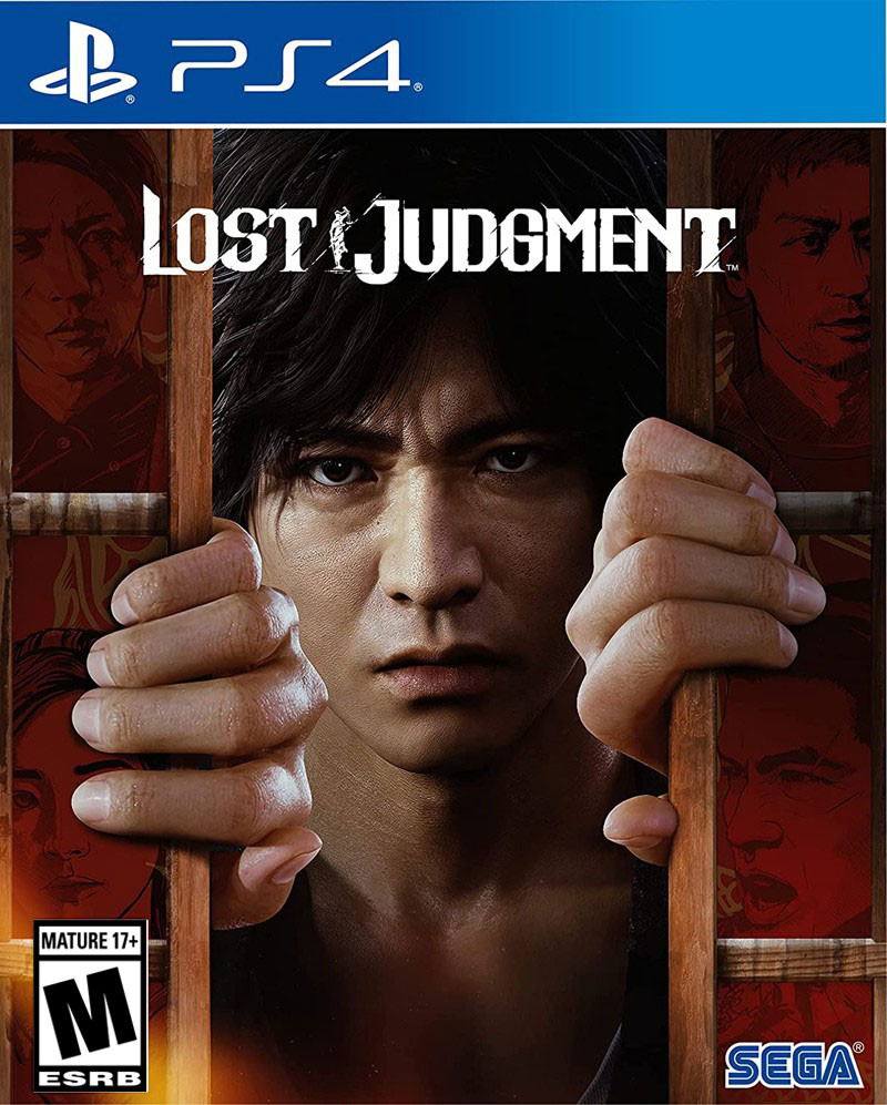 Lost Judgment PS4 viršelis