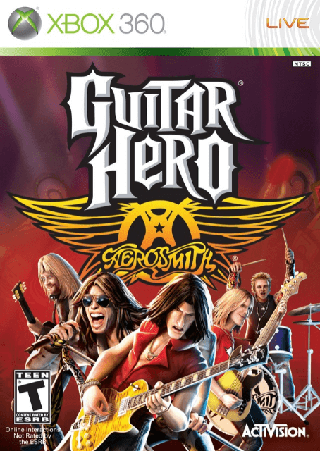 Xbox 360 Guitar Hero Aerosmith