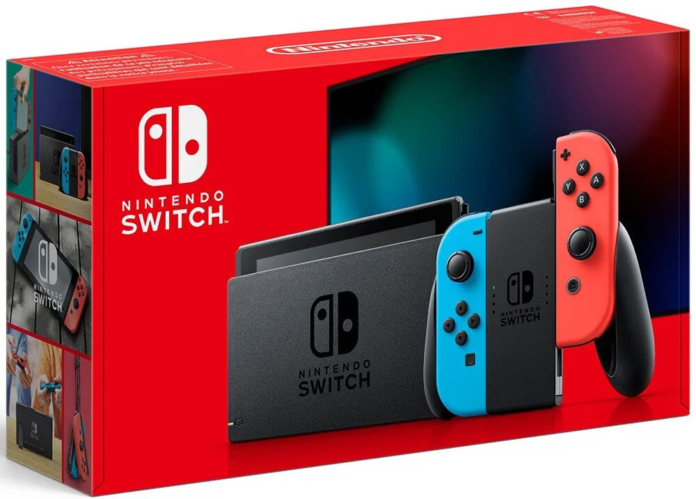 Žaidimų konsolė Nintendo Switch V2, 32GB, Mėlyna/Raudona