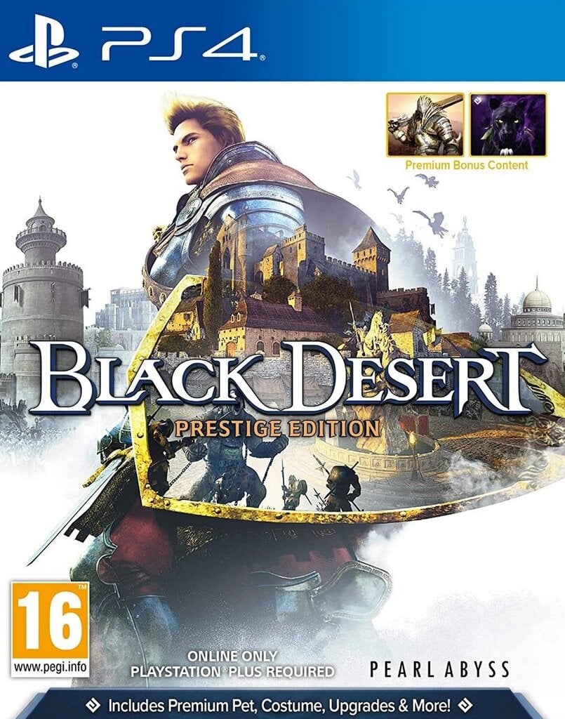 PS4 Black Desert Prestige Edition