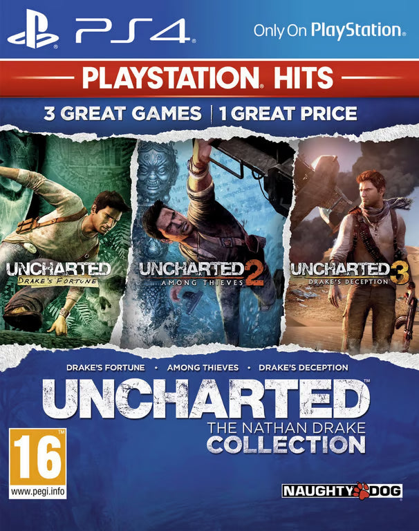 PS4 Uncharted: The Nathan Drake Collection