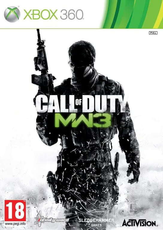 Xbox 360 Call of duty modern warfare 3