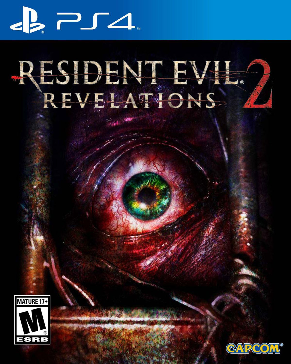 Resident Evil Revelations 2 PS4 viršelis