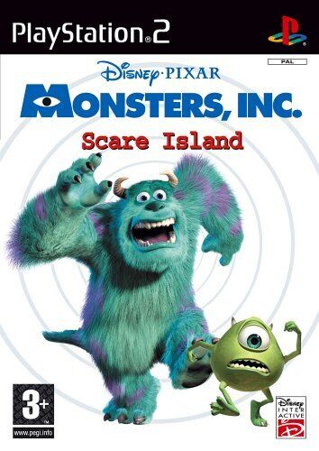 PS2 Disney's Monsters Inc. Scare Island