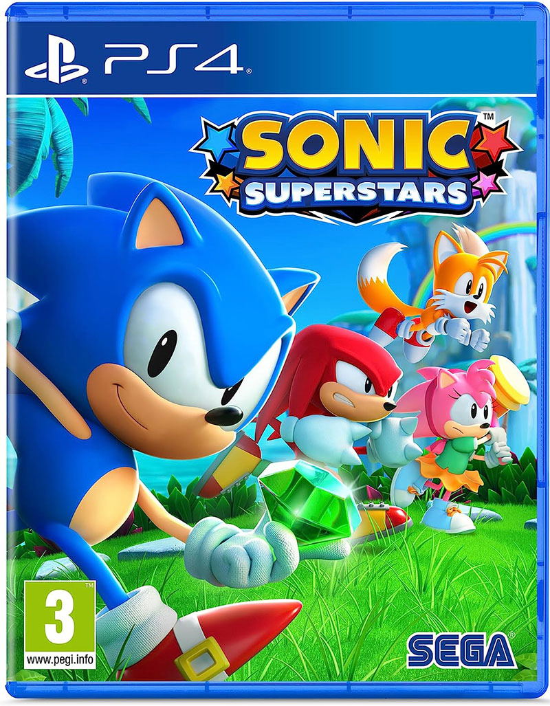 Sonic Superstars PS4 viršelis