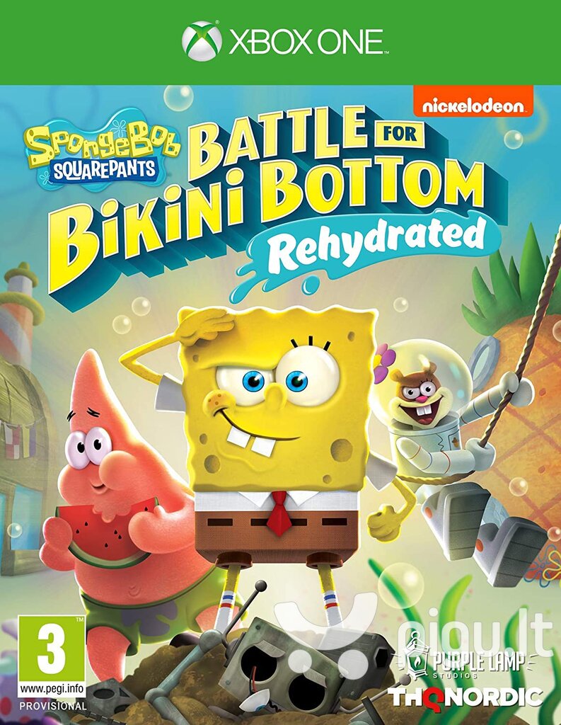 Xbox Spongebob SquarePants: Battle for Bikini Bottom Rehydrated