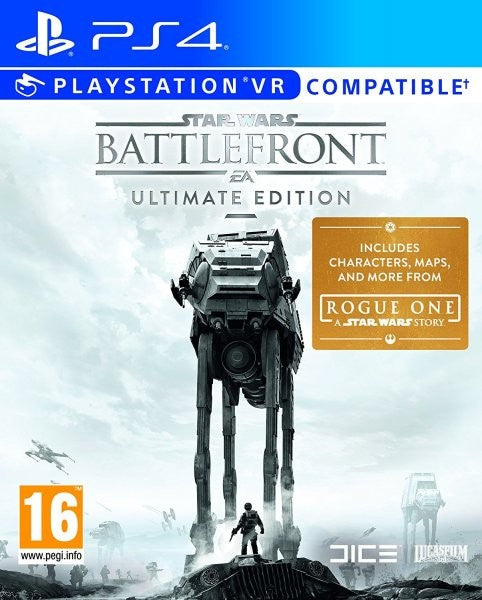 Ps4 Star Wars Battlefront ultimate edition vr