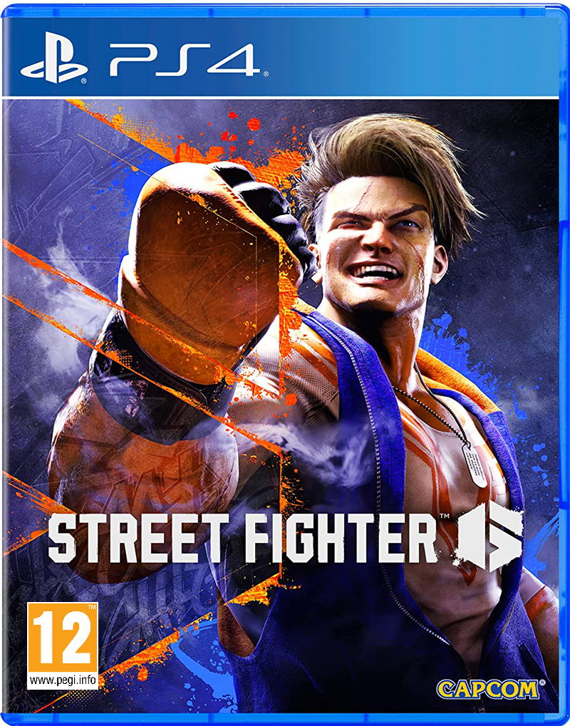 Street Fighter 6 PS4 viršelis