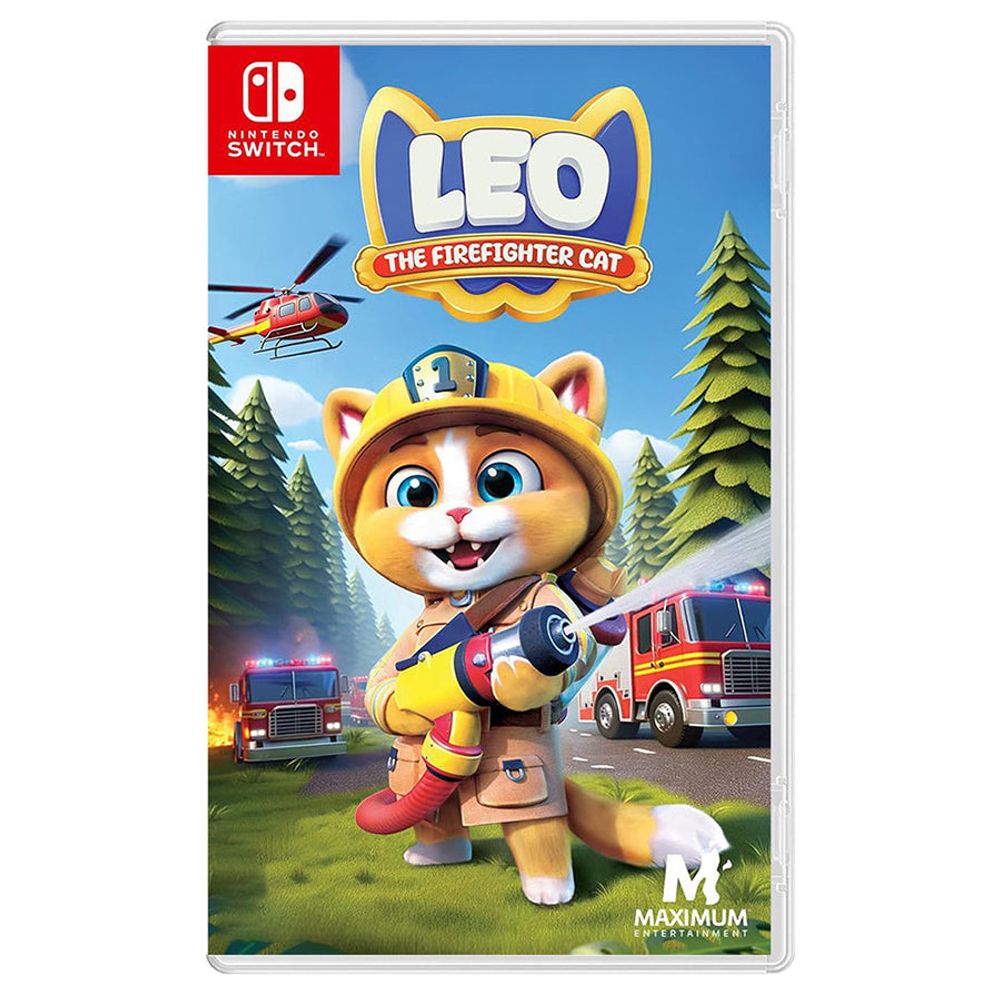 Nintendo Switch Leo the Firefighter Cat – viršelis