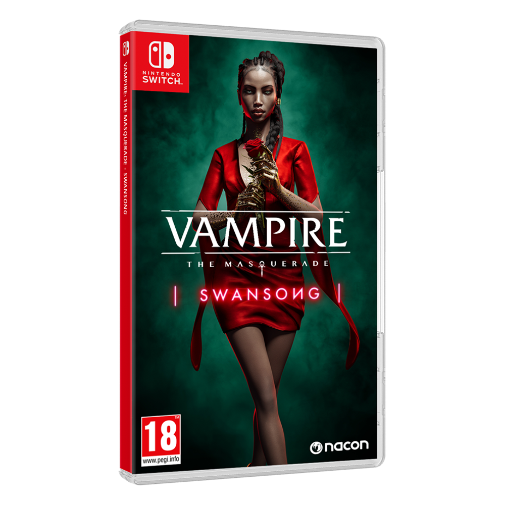 Nintendo Switch Vampire: The Masquerade – Swansong – viršelis
