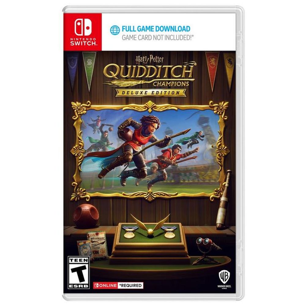Nintendo Switch Harry Potter: Quidditch Champions Deluxe Edition – viršelis