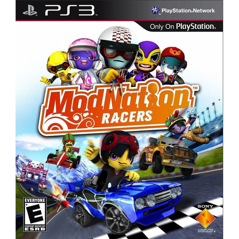 Ps3 ModNation Racers – viršelis