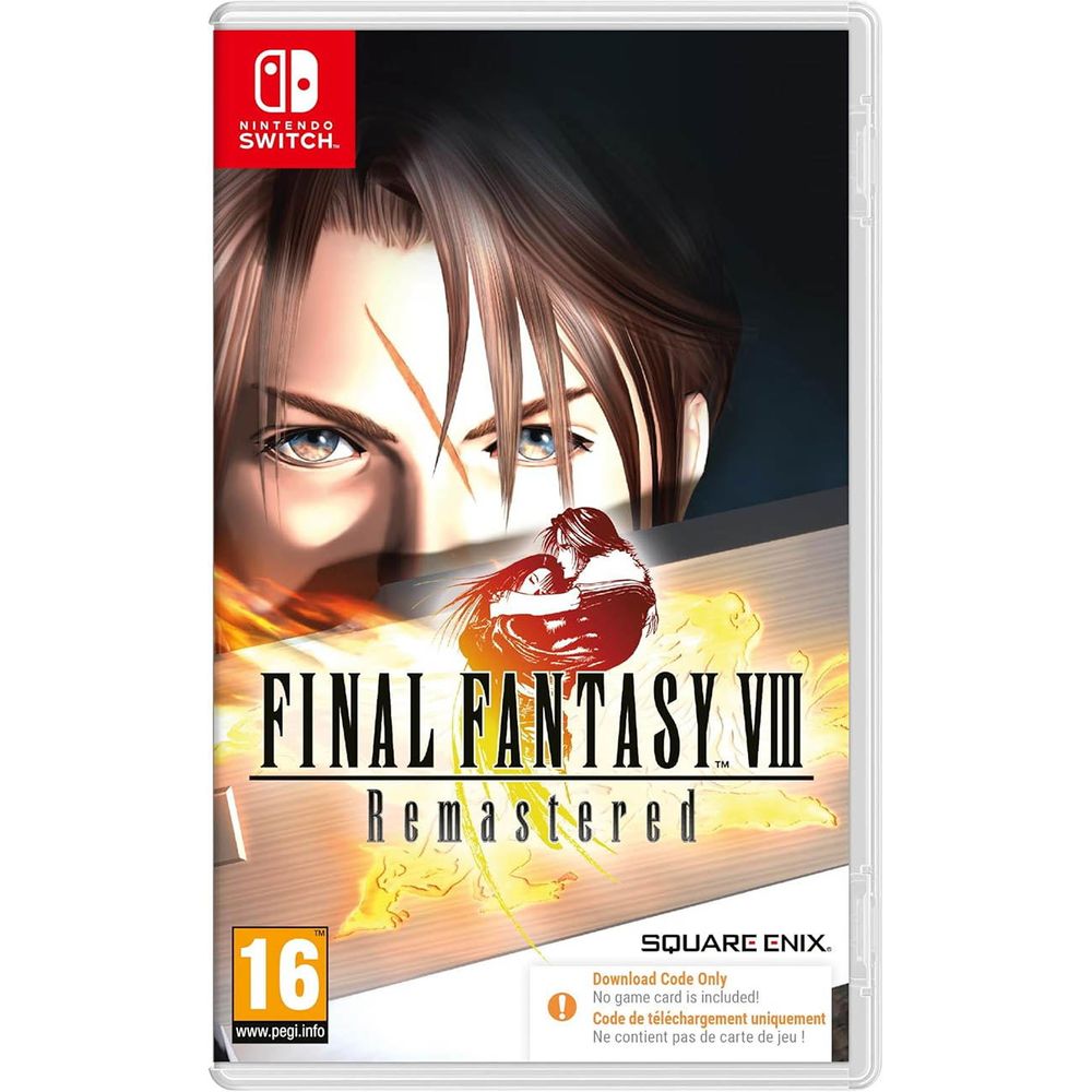 Nintendo Switch Final Fantasy VIII Remastered – viršelis