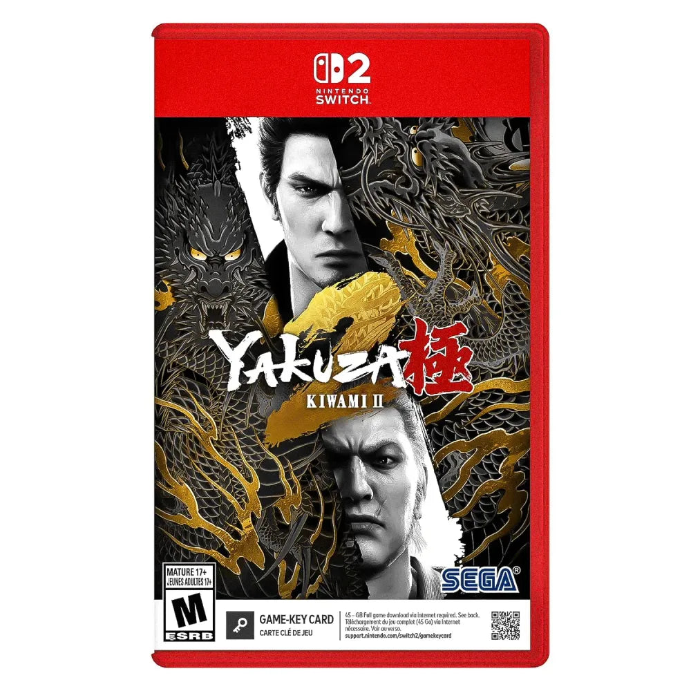 Nintendo Switch 2 Yakuza Kiwami 2 – viršelis