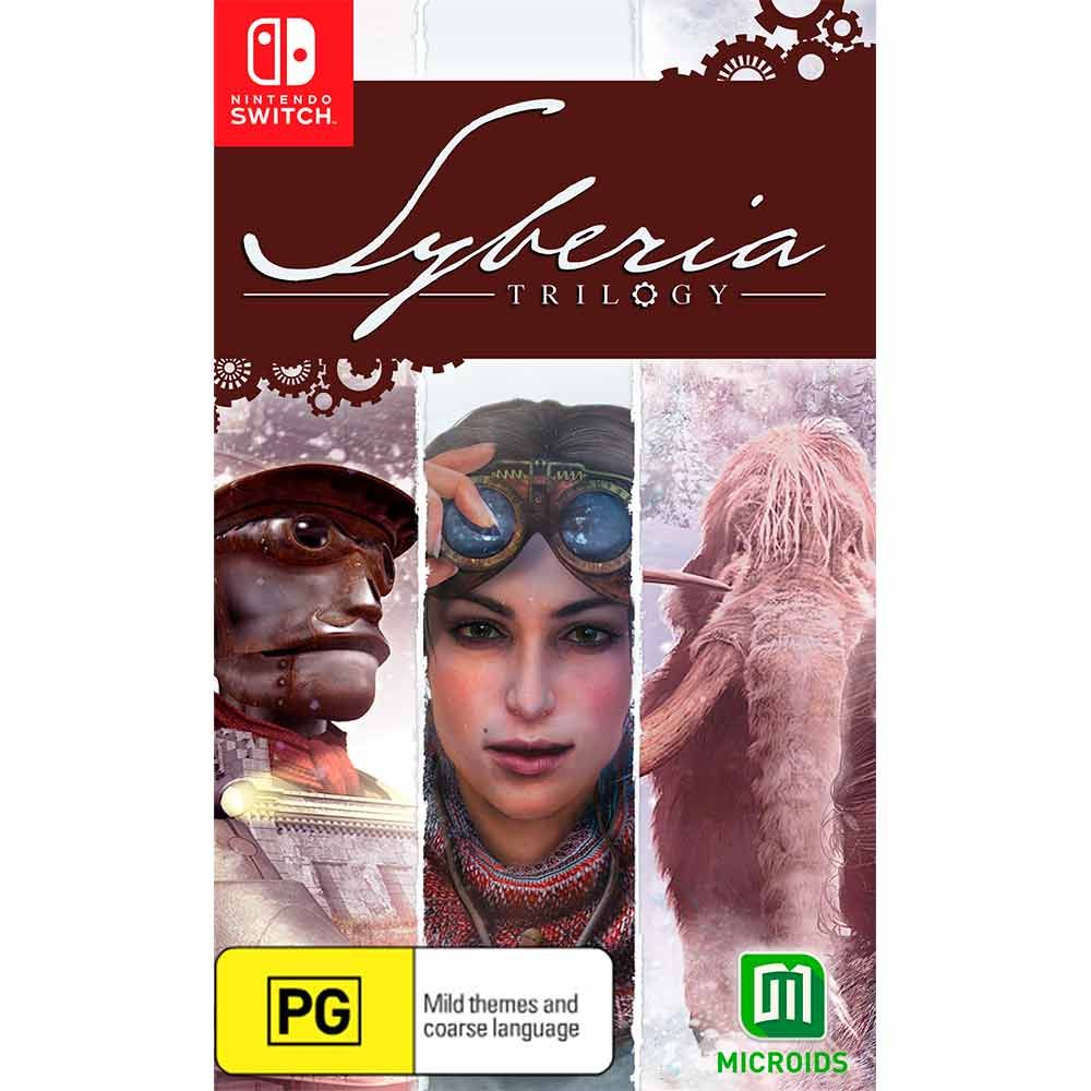 Nintendo Switch Syberia Trilogy – viršelis