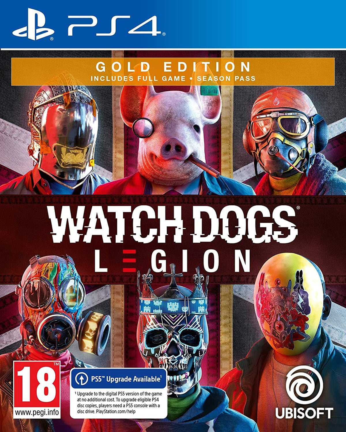Ps4 Watch Dogs Legion Gold Edition – viršelis